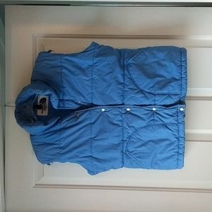 The North Face Blue Puffer Vest